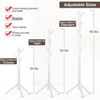 WANGMUXIA 2 PCS Coat Rack, Freestanding Coat Rack - Image 3