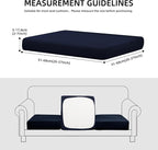 8PCS Patio Cushion Covers.Patio Furniture Couch SeatSlipcovers | Washable - Image 2