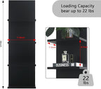 Homaterial Wall Shelves 4 Tier, Simple Vertical Corner Shelf - Image 3