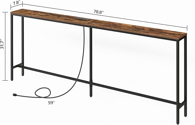 MAHANCRIS 78.7" Console Table - Image 3