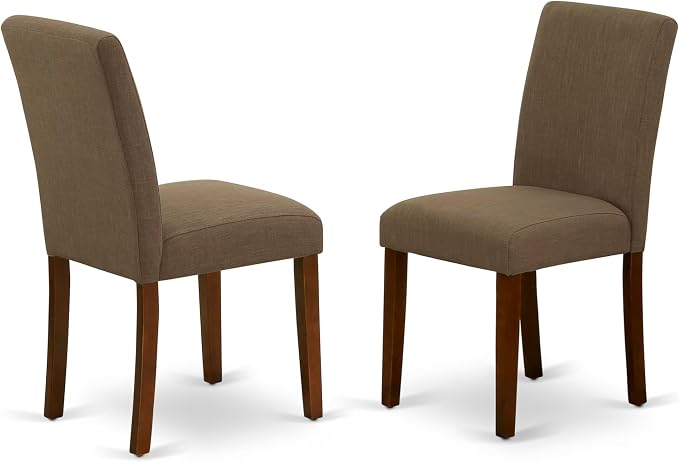 East West Furniture ABP3T18 Abbott Parson Dining Chairs - Image 4