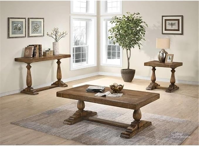 Best Master Furniture Transitional Living Room Coffee Table - Image 2