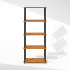 Furinno Turn-N-Tube Book Shelf, 5-Tier Bookshelf, Bookcase - Image 6