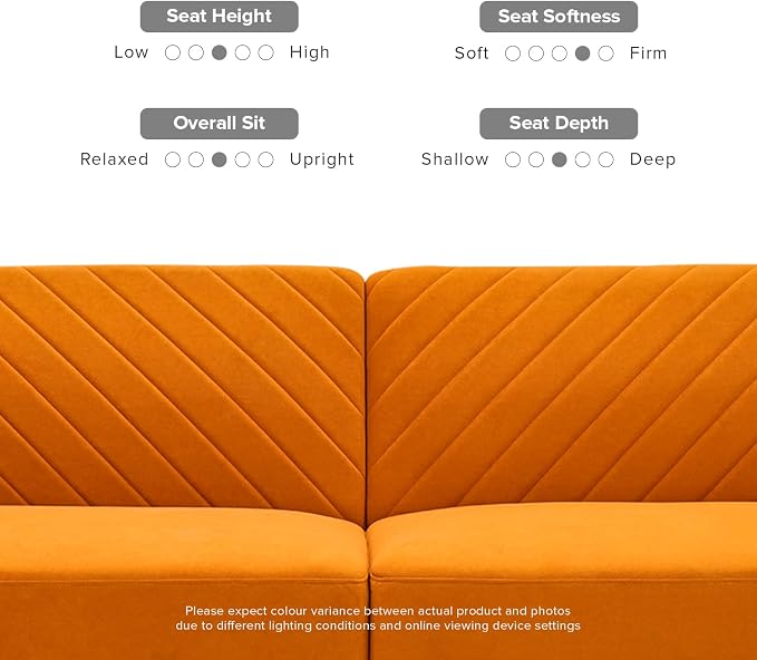 mopio 76.4" Futon Sofa Bed, Sleeper Sofa, Mid Century Modern Futon Couch - Image 8