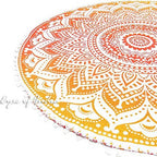 Mandala Floor Pillow Cover Meditation Cushion Seating Throw Hippie Round - Image 9