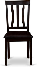 East West Furniture ANC-CAP-LC Antique Dining Chairs - Image 4