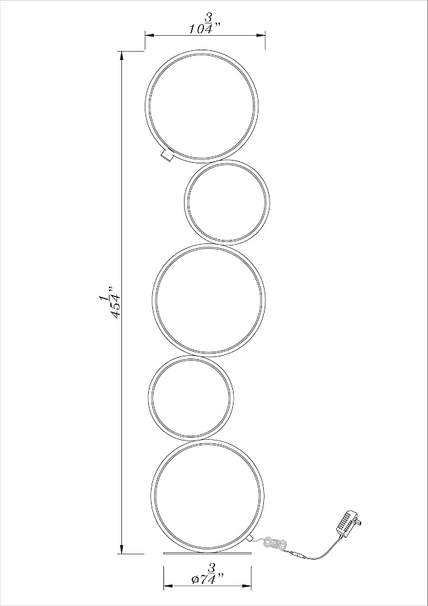 SomSom Modern LED Floor Lamp - Image 2