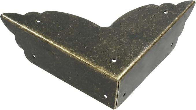 Bivethoi 8 Packs Bronze Box Corner Protectors, Edge Cover Safety Guard - Image 4