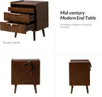 HULALA HOME 2 Drawer End Table - Image 6