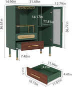 ARTPOWER Modern Coffee Bar Cabinet - Image 2