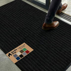 GORILLA GRIP Waterproof Traffic Guard Door Mat, Indoor Outdoor Heavy Duty by Unknown