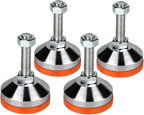 Heavy Duty Leveling feet, Leg Leveler 2.36" Dia Base, Adjustable Leveling feet - Image 5