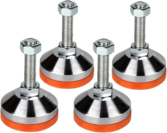 Heavy Duty Leveling feet, Leg Leveler 2.36" Dia Base, Adjustable Leveling feet - Image 5