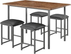 VECELO Kitchen Table and Chairs - Image 8