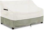 Patio 3-Seater Sofa Cover, Outdoor Couch Cover Fits up to 76W x 32.5D x 33H by LSongSKY