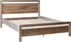 Grain Wood Furniture Loft Full Size Solid Wood Bed, Weathered Pine - Image 4