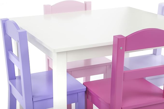 Humble Crew Kids Table and Chair Set, Toddler Activity Table - Image 7