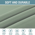 H.VERSAILTEX Blackout Curtain for Living Room Small Window Kitchen Blackout - Image 4