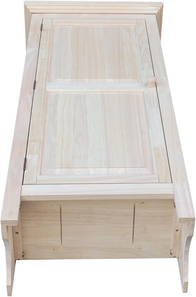 Single Jelly Cabinet, Solid Parawood Construction, 22.8"W x 12.5"D x 51"H - Image 12