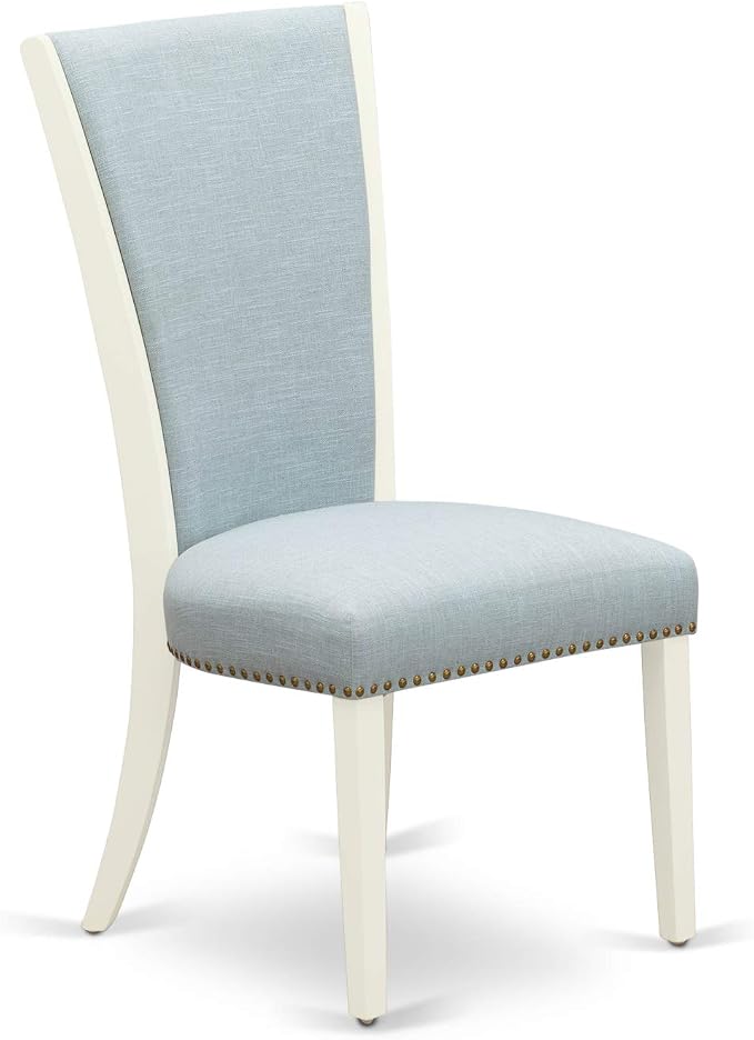 East West Furniture VEP2T15 Verona Parson Dining Chairs - Image 4