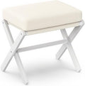 BAMBOOHOMIE Foldable Foot Stool Ottoman, Modern Foot Rest by BAMBOOHOMIE