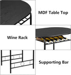VINGLI 3 Piece Dining Set, Small Kitchen Table Set - Image 5