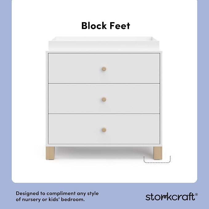 Storkcraft California 3-Drawer Chest - Image 4