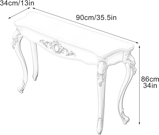Vintage Entry Console Table - Image 2