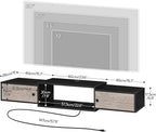 HOOBRO 55" Floating TV Stand - Image 2