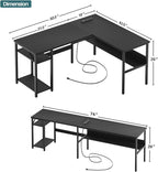 Unikito Reversible L Shaped Desk - Image 3