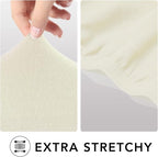 PureFit Super Stretch Chair Covers Fleece Couch Covers - Image 3