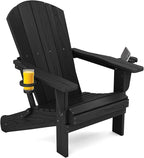 SERWALL HDPE Folding Adirondack Chair by SERWALL