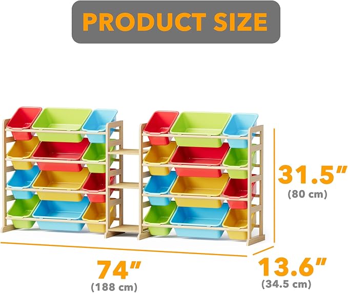 SpaceAid Large Toy Storage Organizer - Image 2