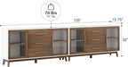 BELLEZE Set of 2 Sideboard Buffet, 60‘’ Console Table - Image 2