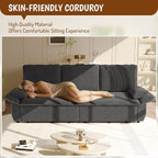 KEIKI 94.5" King 3-in-1 Sleeper Sofa, Oversized Pull-Out Couch - Image 6