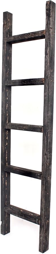 BARNWOODUSA Rustic Decorative Ladder by BarnwoodUSA
