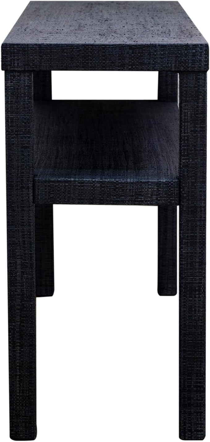 East at Main Indigo Road by Egypt Sherrod Gia Raffia Console Table - Image 4