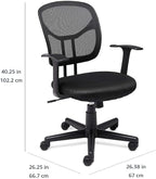 Amazon Basics Breathable Mesh Mid-Back Office Desk Chair - Image 3