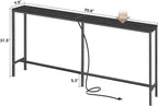SUPERJARE 70 Inch Console Table - Image 3