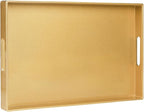 MAONAME Gold Decorative Tray for Coffee Table, Modern Serving Tray by MAONAME