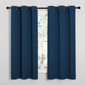 NICETOWN Window Curtain Panels, Thermal Insulated Solid Grommet Blackout by NICETOWN