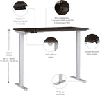 Bush Business Furniture 72-inch Electric Height Adjustable Standing Desk - Image 3