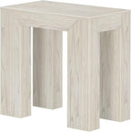 Plank+Beam Modern Rectangular Side Table, Slim Side Table - Image 3