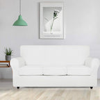 ZNSAYOTX Oversized Velvet Couch Cover 4 Piece Stretch Sofa Covers - Image 2