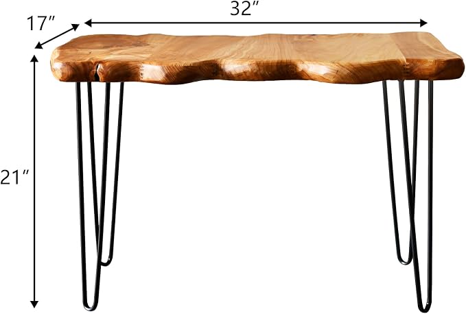 WELLAND Live Edge Coffee Table Small - Image 3