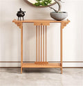Natural Bamboo Console Table by Unknown