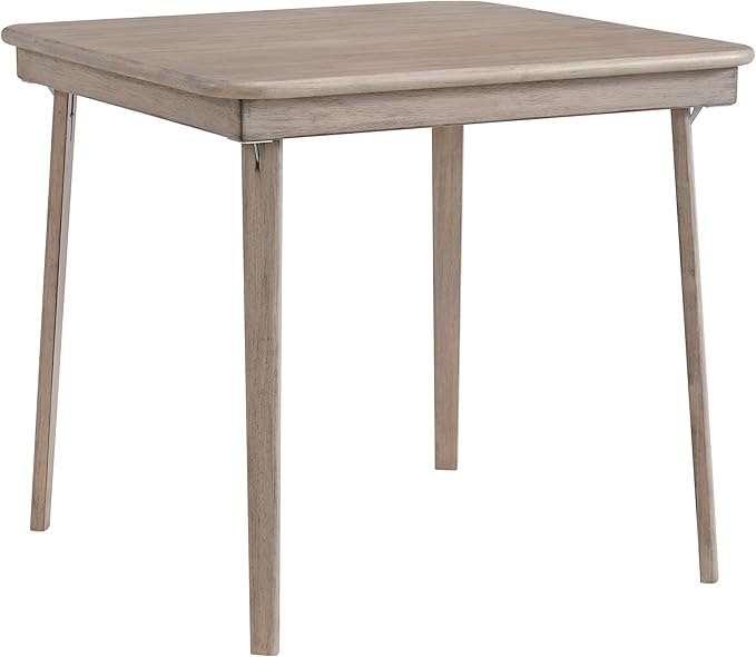 Stakmore Classic Straight Edge Square Folding Card Table 32x32 by Stakmore