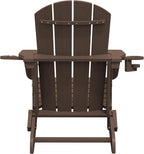 SERWALL Adirondack Chair with Cup Holders - Image 12