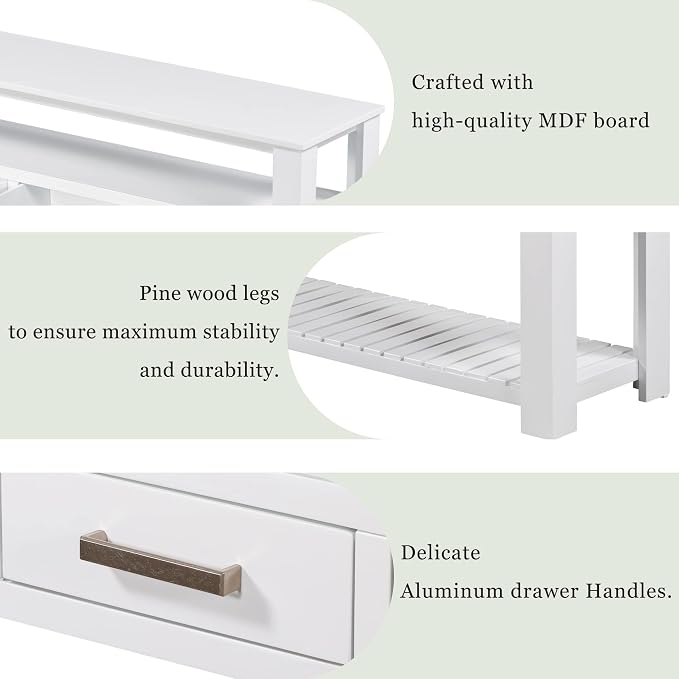 LKTART Console Table for Entryway - Image 8