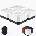Bed Risers Heavy Duty, Adjustable Furniture Riser Blocks Lift 1.5, 4.3 inches by LiftLevelYourBed